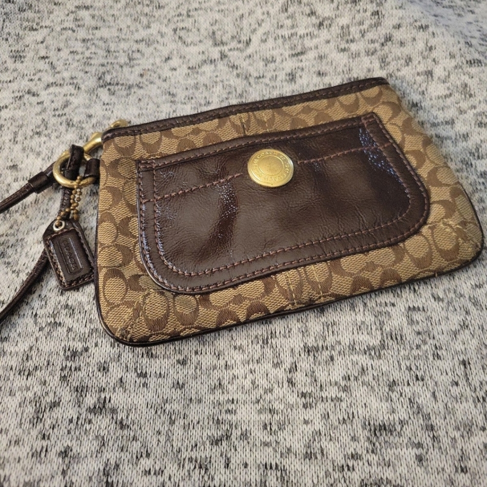 Coach wristlet